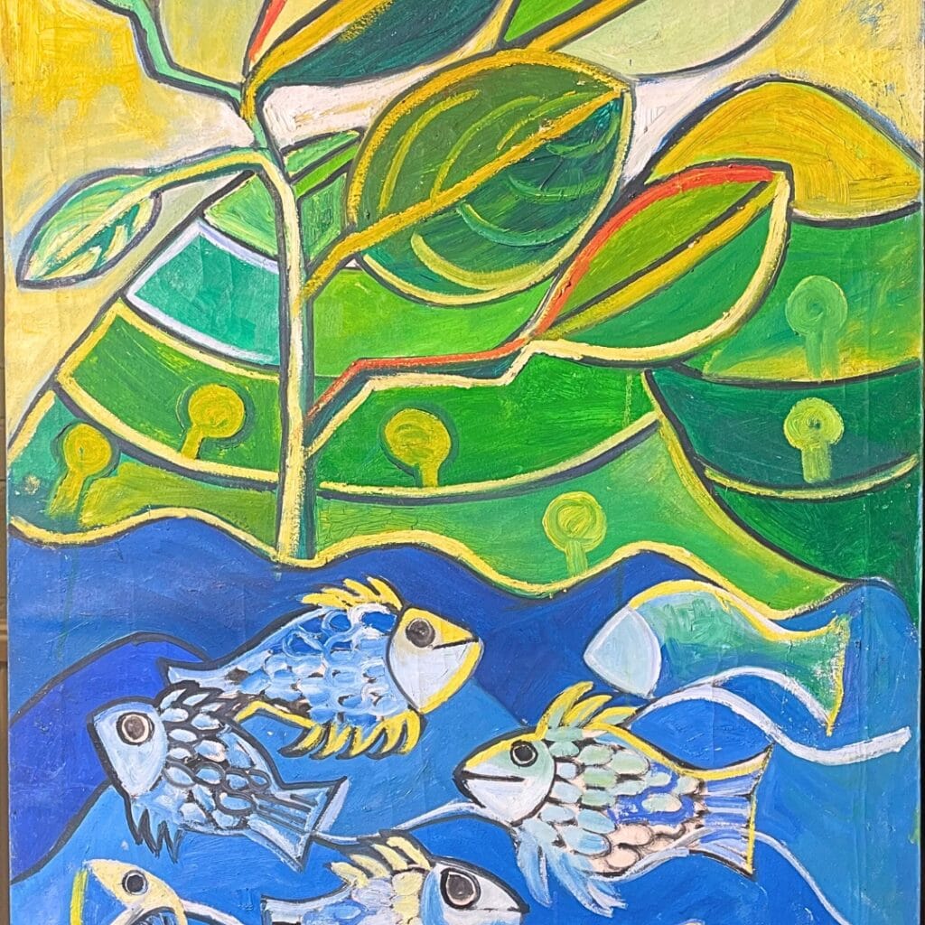 Afrikaanse Kunst Restauratie: De Expertise van Atelier Iddi Onthuld atelier kunstrestaurator schilderijenrestaurateur restaurator Zuhura Iddi