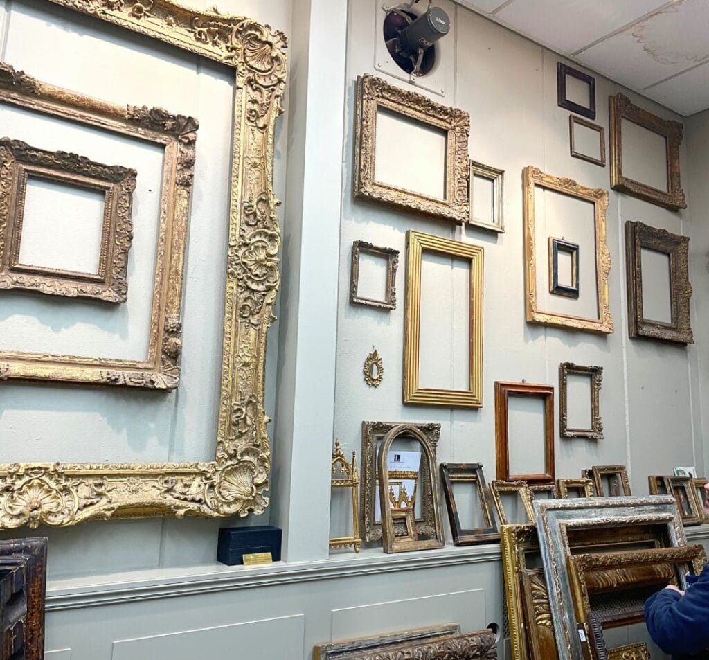 restauratie van lijsten kunstrestaurator schilderijenrestaurateur restaurateur atelier Iddi